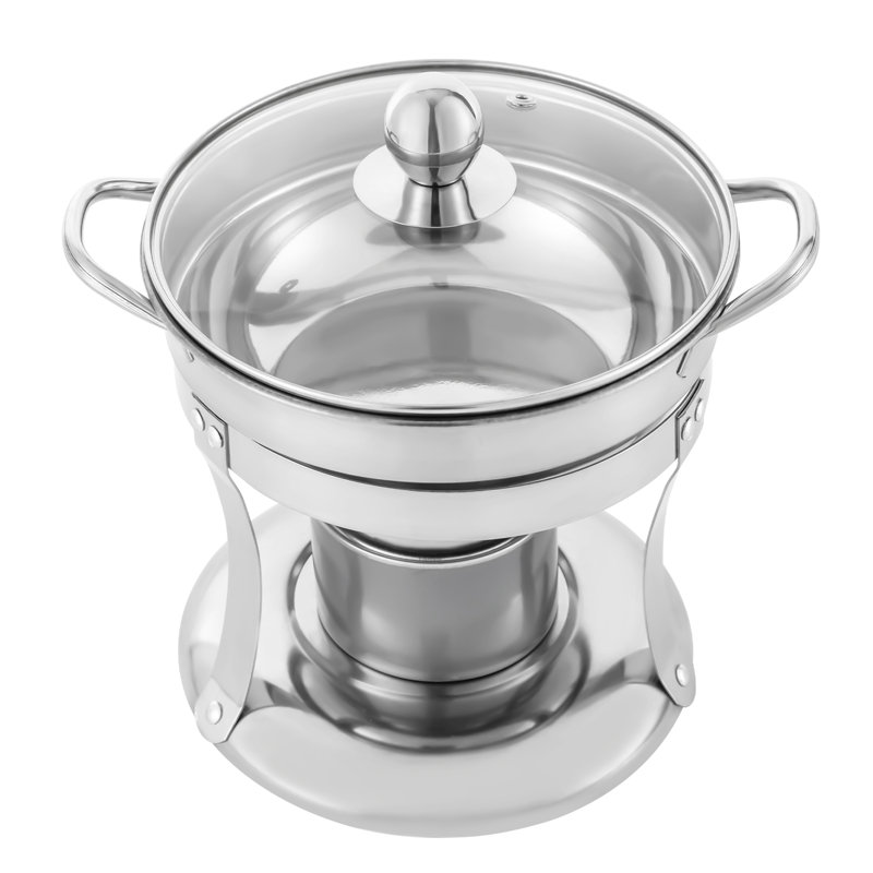 The Party Aisle™ Stainless Steel Round Chafing Dish & Reviews Wayfair